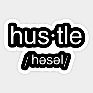 Hustle Sticker